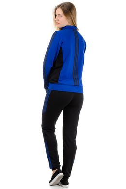 Жіночий трикотажний костюм Sport №6 (синій)