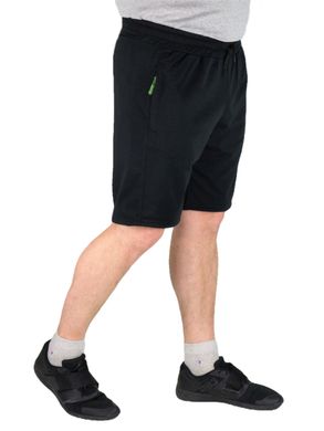Мужские шорты трикотажные NEW "CLASSIC" (черный)