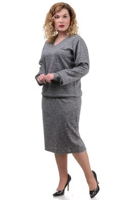 Женский трикотажный костюм Fashion (серый)