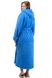 Женский теплый халат длинный (голубой) фото 2