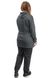 Жіночий трикотажний костюм LOLA (дизайн "горошок сірий") фото 3