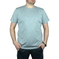 Мужская футболка однотонная (светло-серый)