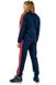 Подростковый спортивный костюм (темно-синий с розовым лампасом) фото 2