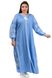 Изысканное платье-вышиванка Мрия (голубой) фото 2