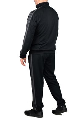 Чоловічий спортивний костюм ЛАМПАС (чорний+антрацит)