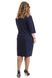 Модное трикотажное платье MaxLine (темно-синий) фото 3