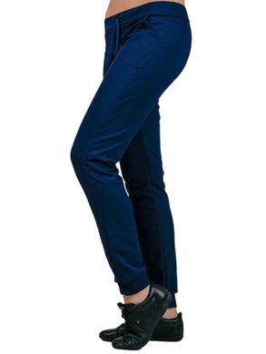 Жіночі трикотажні штани Гольфстрім (темно-синій)