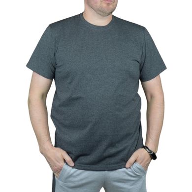 Чоловіча футболка однотонна (темно-сірий)