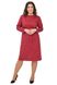 Трикотажна сукня Jessica Lurex (бордо) фото 3