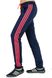 Жіночі спортивні штани Classic (темно-синій+рожевий лампас) фото 1