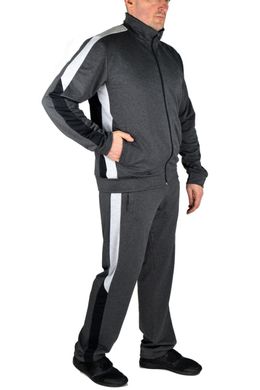 Чоловічий спортивний костюм ТРІО (антрацит)