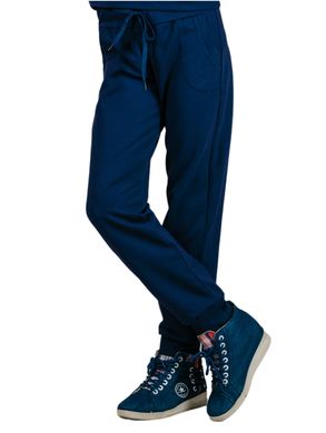 Трикотажные штаны на подростка Гольфстрим (темно-синий)