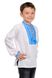 Рубашка "Вышиванка" для мальчика (голубой жаккард) фото 2