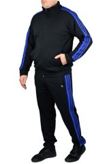 Спортивный костюм ЛАМПАС (черный+электрик)