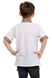 Летняя рубашка "Вышиванка" для мальчика (бежевый жаккард) фото 3